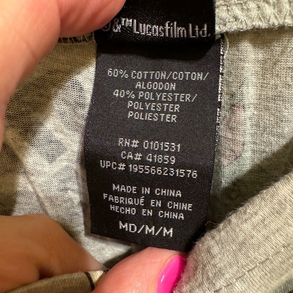 Star Wars Baby Yoda Eating Soup Men’s pajama Pants Sz M - Picture 4 of 8